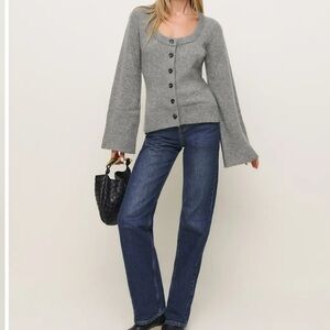 Reformation Wool Cardigan NWT